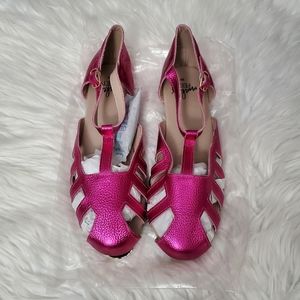 MF Metallic Pink Sandals